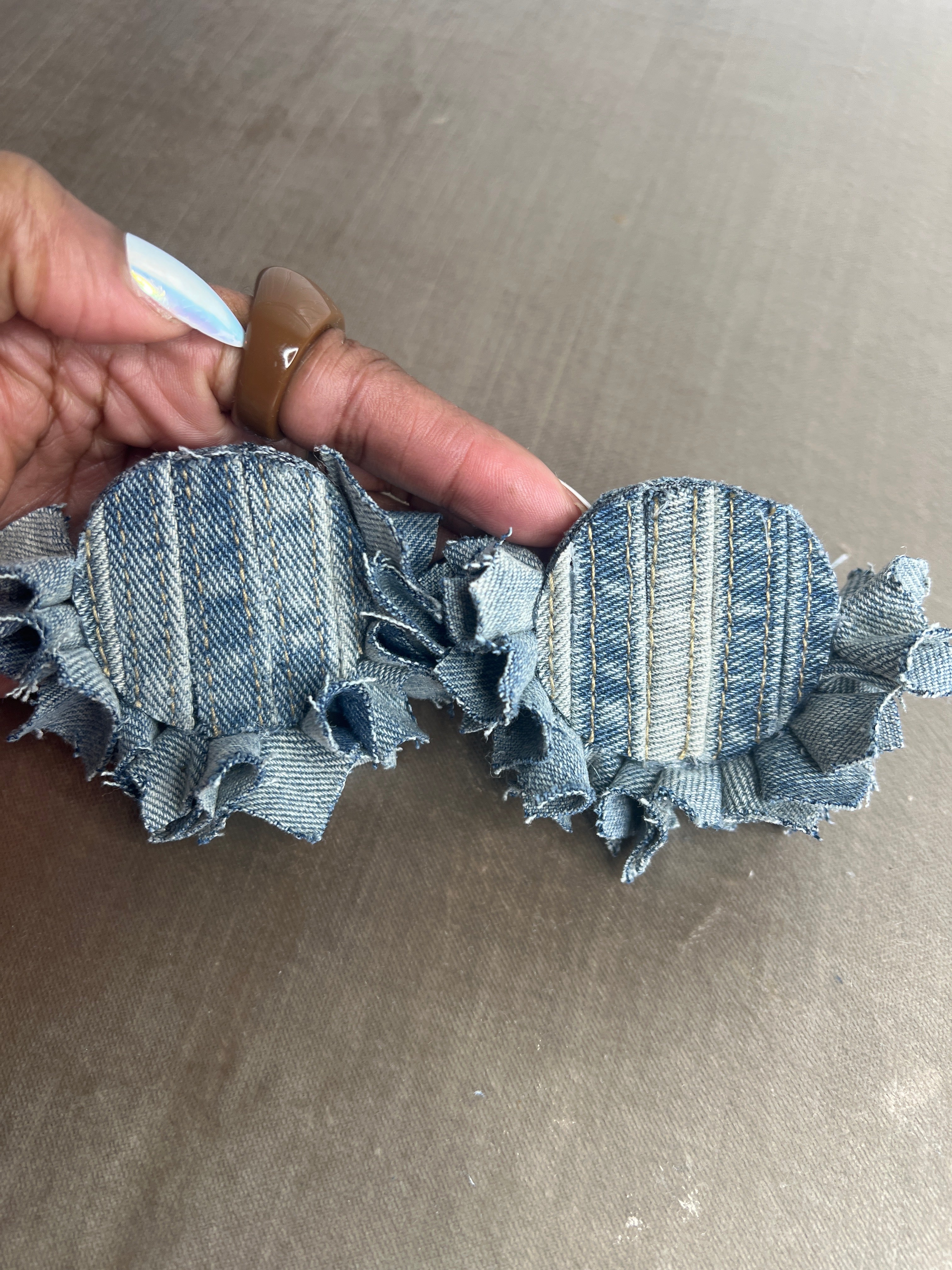 Semi ruffle