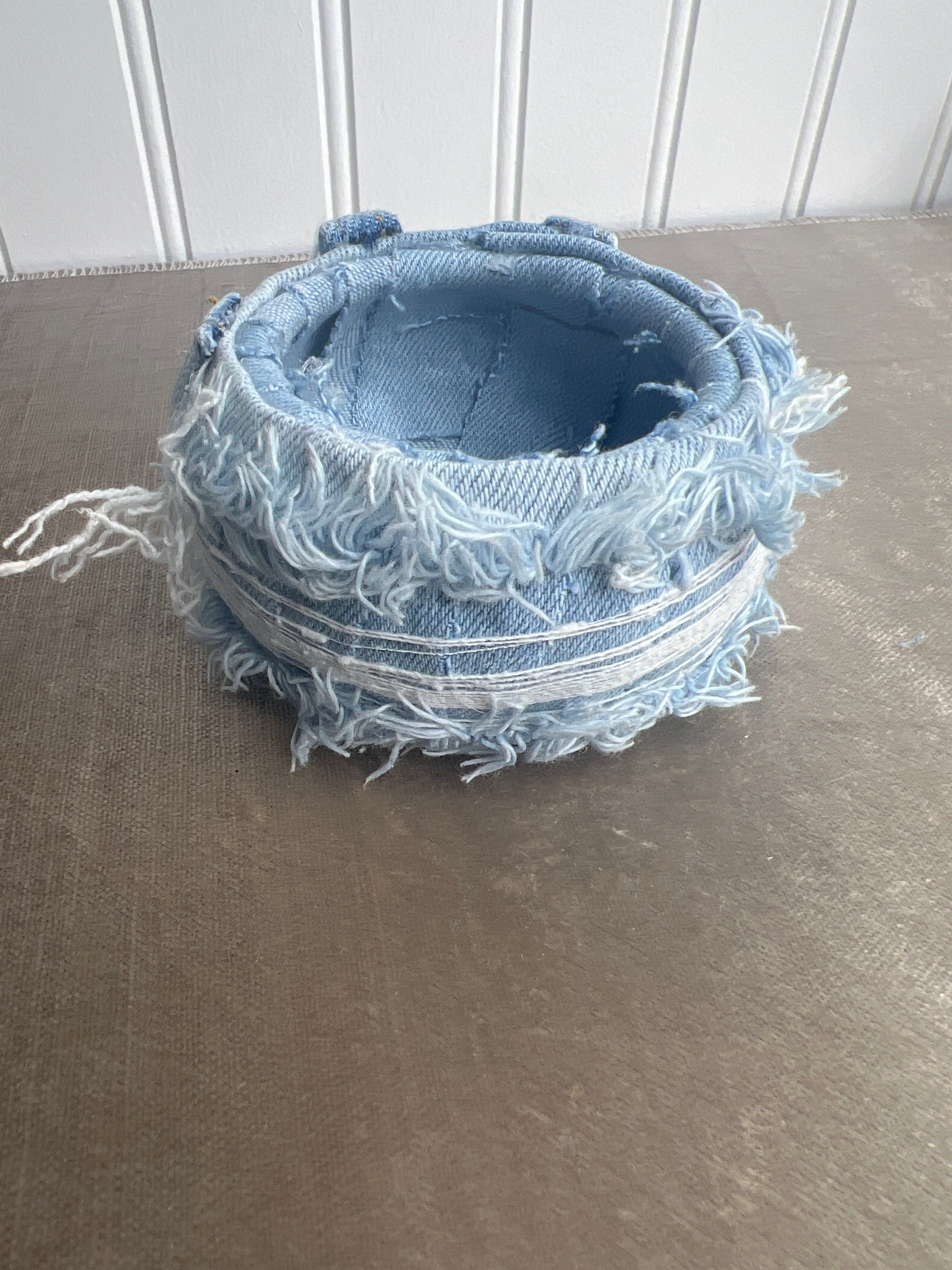 Denim on my wrist bangle