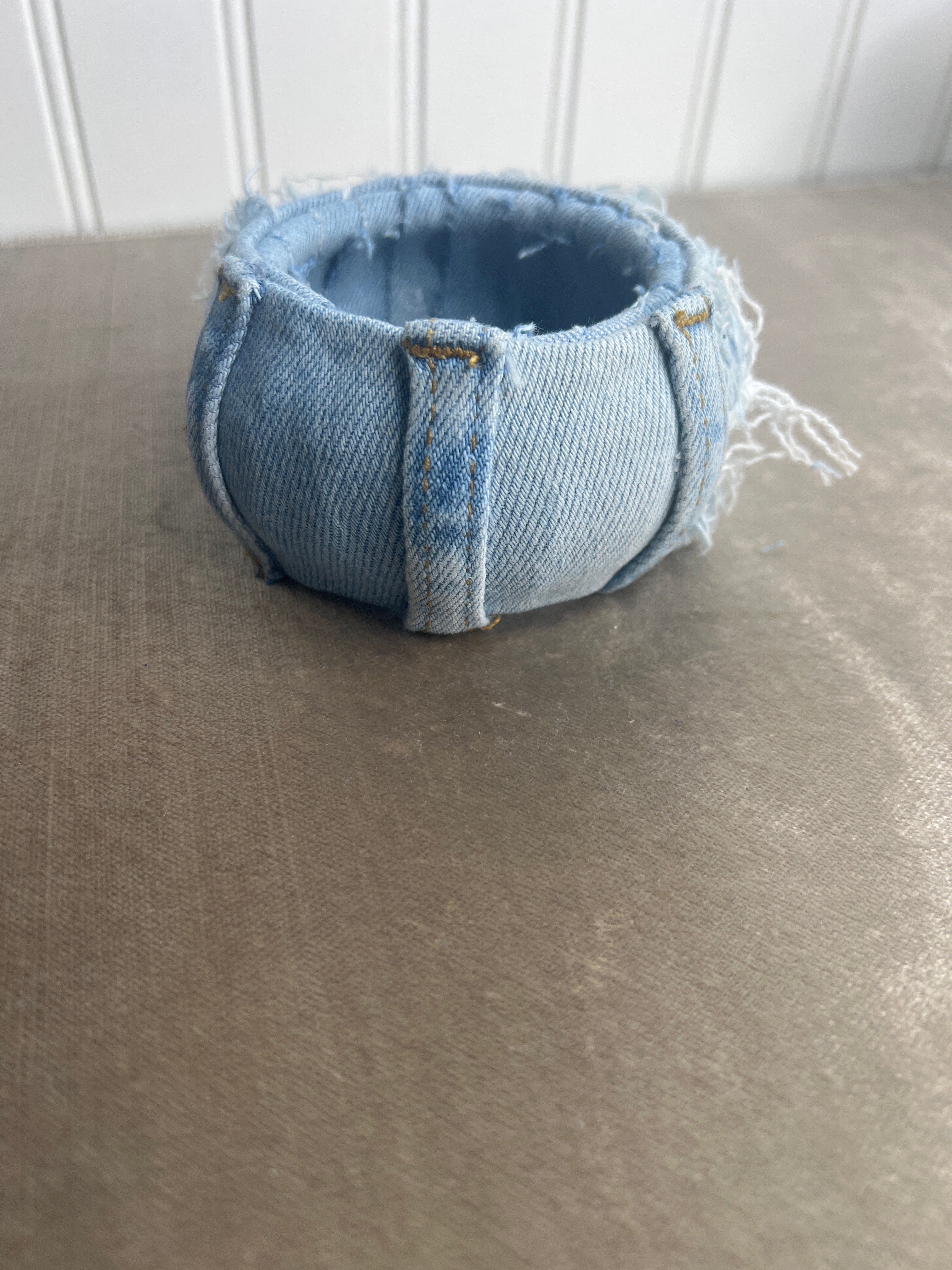 Denim on my wrist bangle