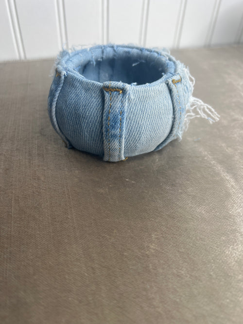 Denim on my wrist bangle
